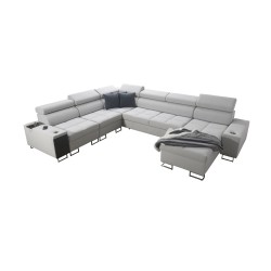 Sofá esquinero Orbix VIII con función de cama: tu lugar para relajarte y descansar. Sofá esquinero Orbix VIII con función de cama: tu lugar para relajarte y descansar.