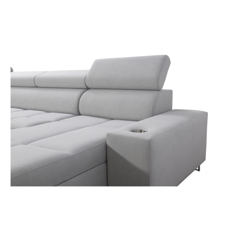 Sofá esquinero Orbix VIII con función de cama: tu lugar para relajarte y descansar. Sofá esquinero Orbix VIII con función de cama: tu lugar para relajarte y descansar.