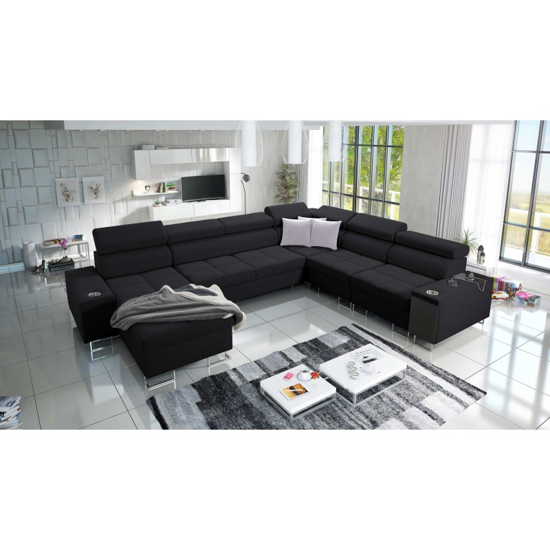 Orbix VIII Corner Sofa with Sleeping Function - Your Place for Relaxation and Rest