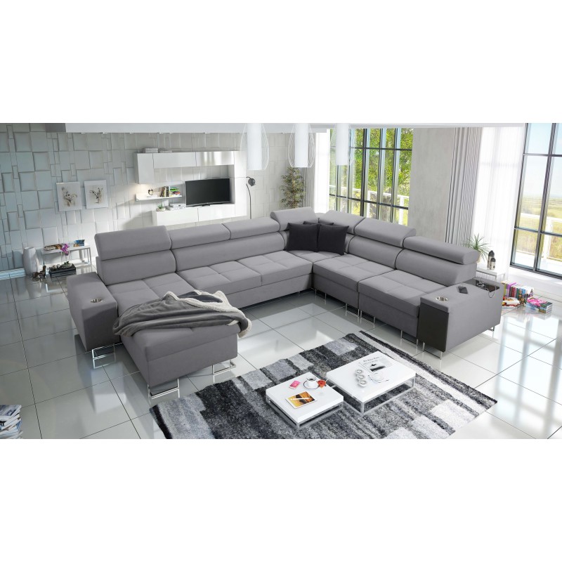 Orbix VIII Corner Sofa with Sleeping Function - Your Place for Relaxation and Rest