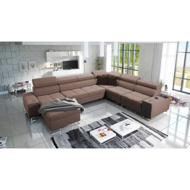 Orbix VIII Corner Sofa with Sleeping Function - Your Place for Relaxation and Rest