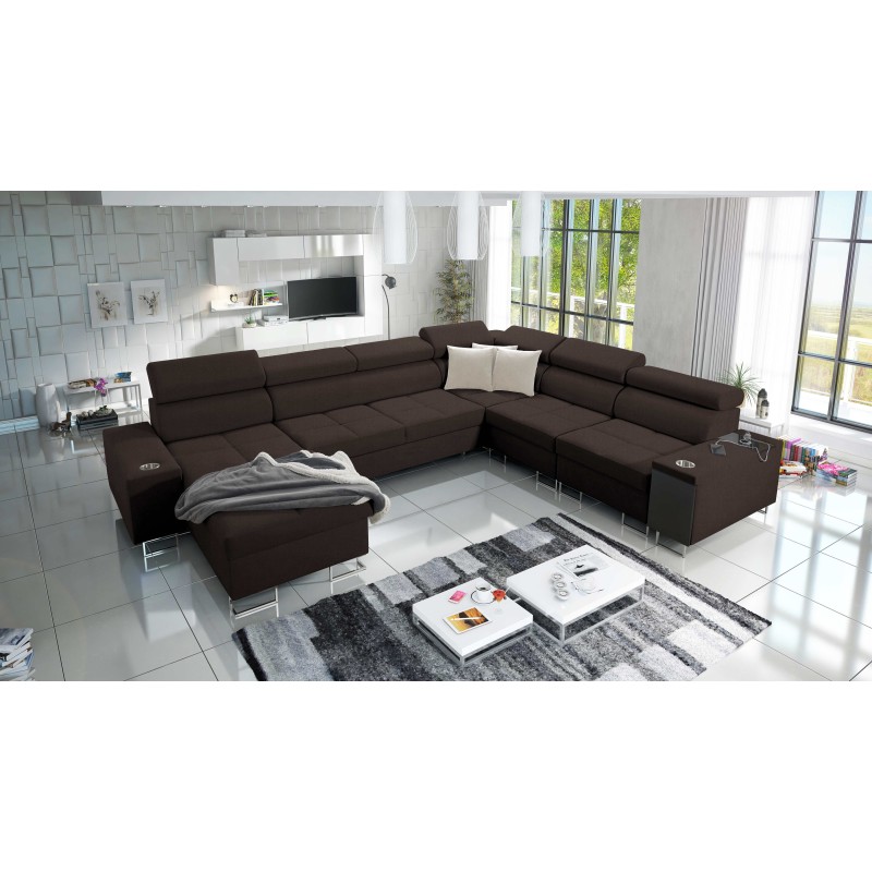 Orbix VIII Corner Sofa with Sleeping Function - Your Place for Relaxation and Rest