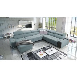 Sofá esquinero Orbix VIII con función de cama: tu lugar para relajarte y descansar.