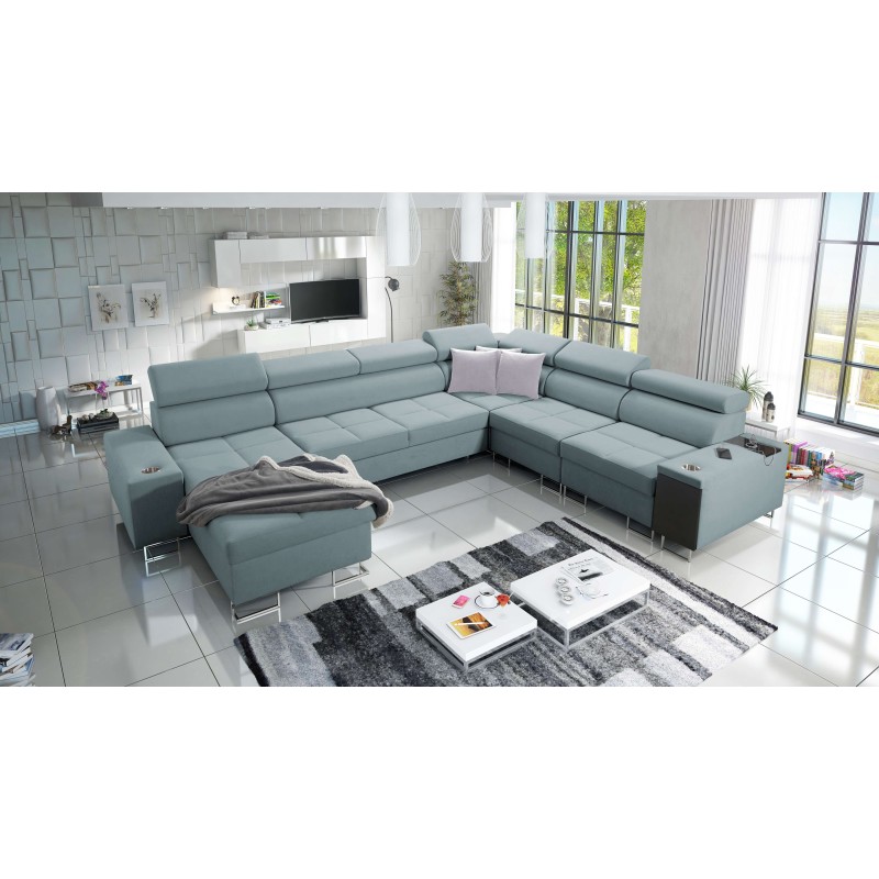 Orbix VIII Corner Sofa with Sleeping Function - Your Place for Relaxation and Rest