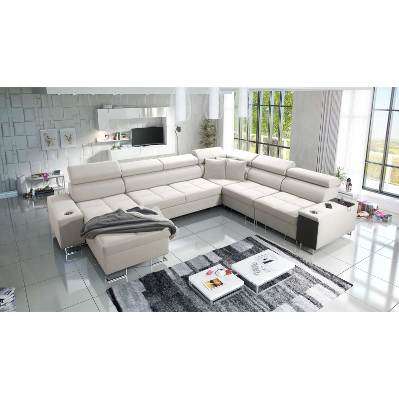 Orbix VIII Corner Sofa with Sleeping Function - Your Place for Relaxation and Rest