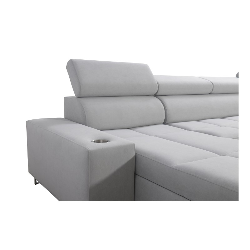 Sofá esquinero Orbix VIII con función de cama: tu lugar para relajarte y descansar. Sofá esquinero Orbix VIII con función de cama: tu lugar para relajarte y descansar.