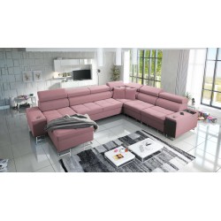Sofá esquinero Orbix VIII con función de cama: tu lugar para relajarte y descansar.
