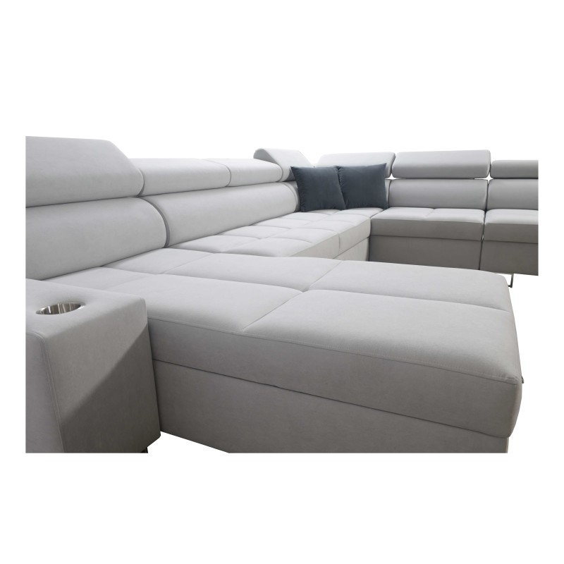 Sofá esquinero Orbix VIII con función de cama: tu lugar para relajarte y descansar. Sofá esquinero Orbix VIII con función de cama: tu lugar para relajarte y descansar.