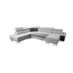 U-förmiges Ecksofa Orbix X mit Schlaffunktion und USB-Anschluss | Samt, Ultario Samt 2978 | Wohnzimmermöbel U-förmiges Ecksofa Orbix X mit Schlaffunktion und USB-Anschluss | Samt, Ultario Samt 2978 | Wohnzimmermöbel