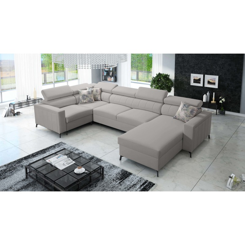 U-förmiges Ecksofa Arco V Mini mit Schlaffunktion, verstellbar U-förmiges Ecksofa Arco V Mini mit Schlaffunktion, verstellbar