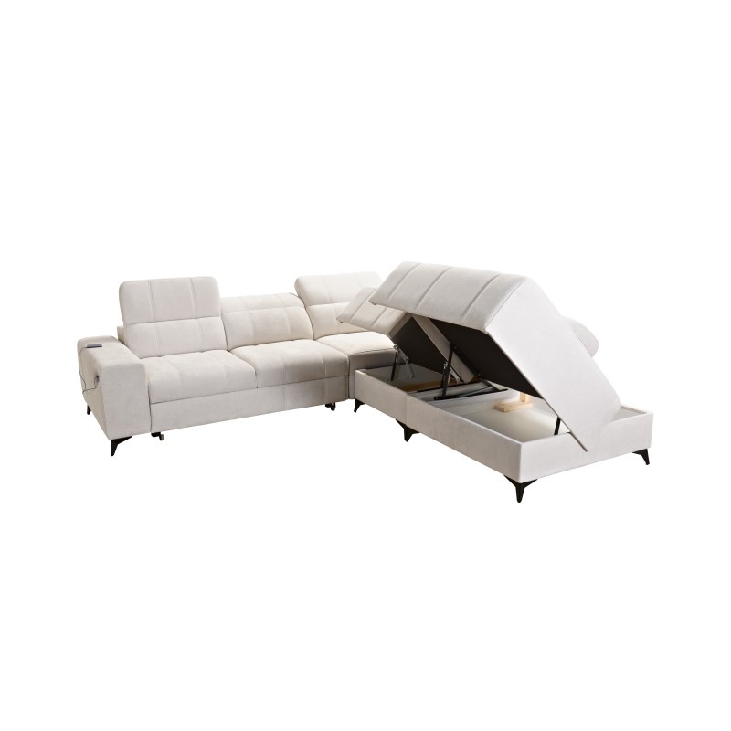 Luxuriöse Ecksofa Ballagio IX mit Schlaffunktion Plecionka, Spring 1116 Luxuriöse Ecksofa Ballagio IX mit Schlaffunktion Plecionka, Spring 1116