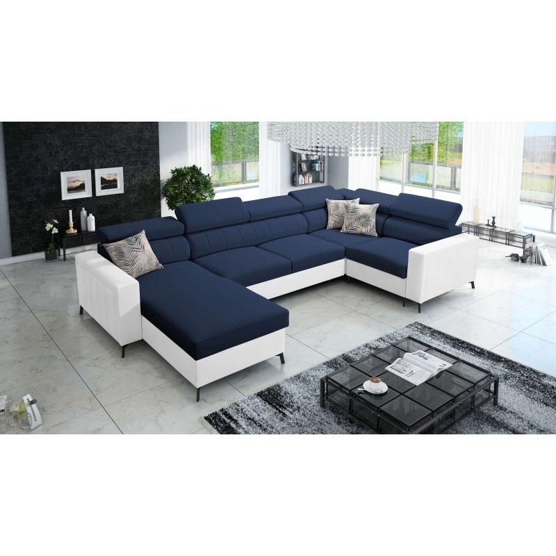 U-förmiges Ecksofa Arco V Mini mit Schlaffunktion, verstellbar U-förmiges Ecksofa Arco V Mini mit Schlaffunktion, verstellbar