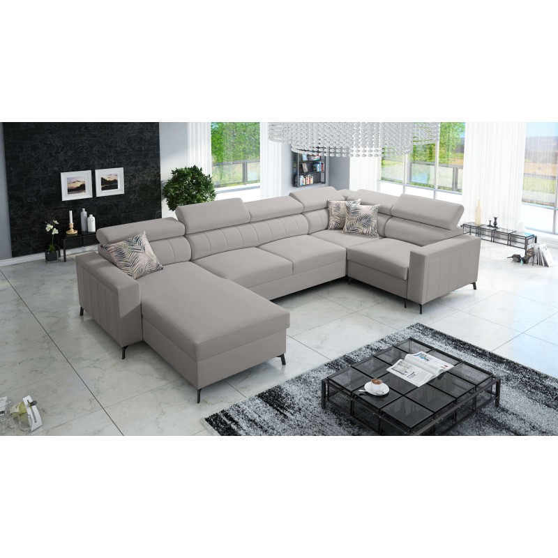 U-förmiges Ecksofa Arco V Mini mit Schlaffunktion, verstellbar U-förmiges Ecksofa Arco V Mini mit Schlaffunktion, verstellbar