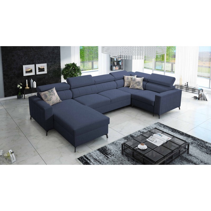 U-förmiges Ecksofa Arco V Mini mit Schlaffunktion, verstellbar U-förmiges Ecksofa Arco V Mini mit Schlaffunktion, verstellbar
