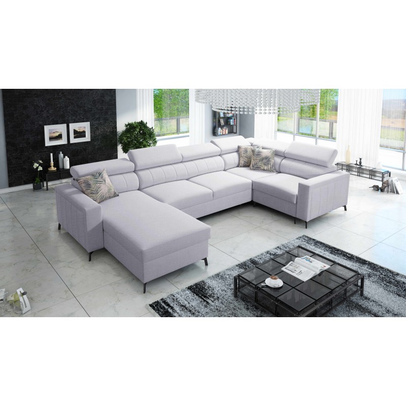 U-förmiges Ecksofa Arco V Mini mit Schlaffunktion, verstellbar U-förmiges Ecksofa Arco V Mini mit Schlaffunktion, verstellbar