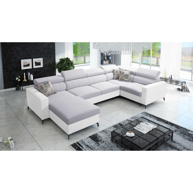 U-förmiges Ecksofa Arco V Mini mit Schlaffunktion, verstellbar U-förmiges Ecksofa Arco V Mini mit Schlaffunktion, verstellbar