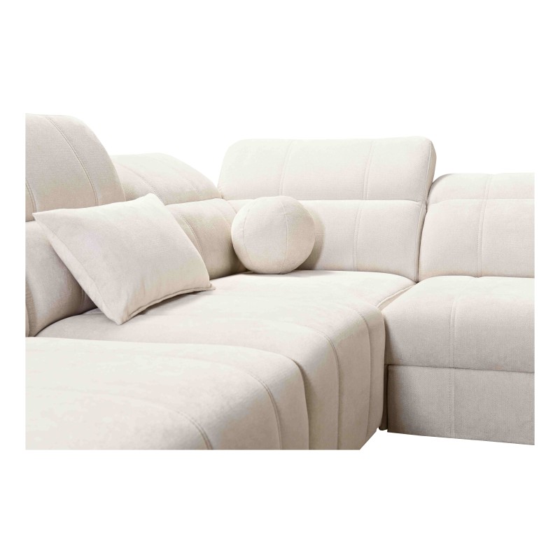 Luxus-Ecksofa Ballagio IX mit Schlaffunktion Flechtwerk, Spring 1104 Luxus-Ecksofa Ballagio IX mit Schlaffunktion Flechtwerk, Spring 1104