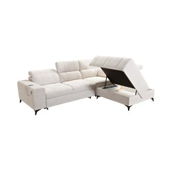 Ballagio VII corner sofa with a sleeping function - luxurious and functional