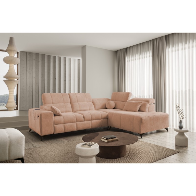 Ecksofa Ballagio VII mit Schlaffunktion - luxuriös und funktional Ecksofa Ballagio VII mit Schlaffunktion - luxuriös und funktional