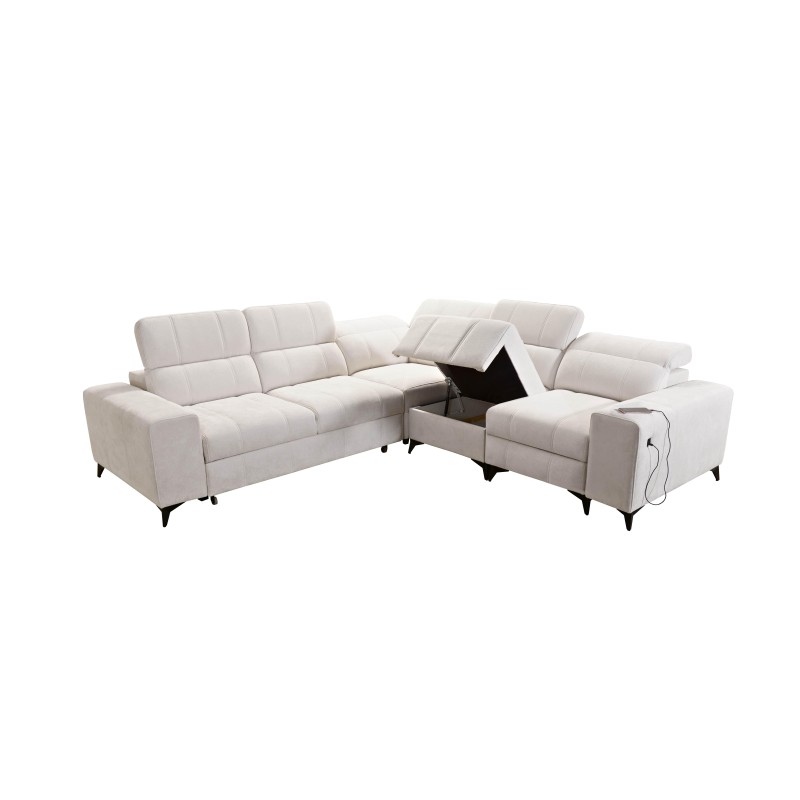 Ballagio III Mix corner sofa with sleeping and relaxation function | Highest Quality Weave, Spring 1110 Ballagio III Mix corner sofa with sleeping and relaxation function | Highest Quality Weave, Spring 1110