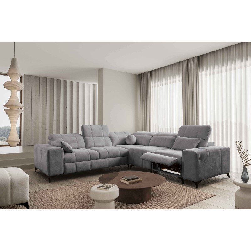 Ballagio III Mix Corner Sofa with Sleeping and Relax Function | Highest Quality Weave, Spring 1102