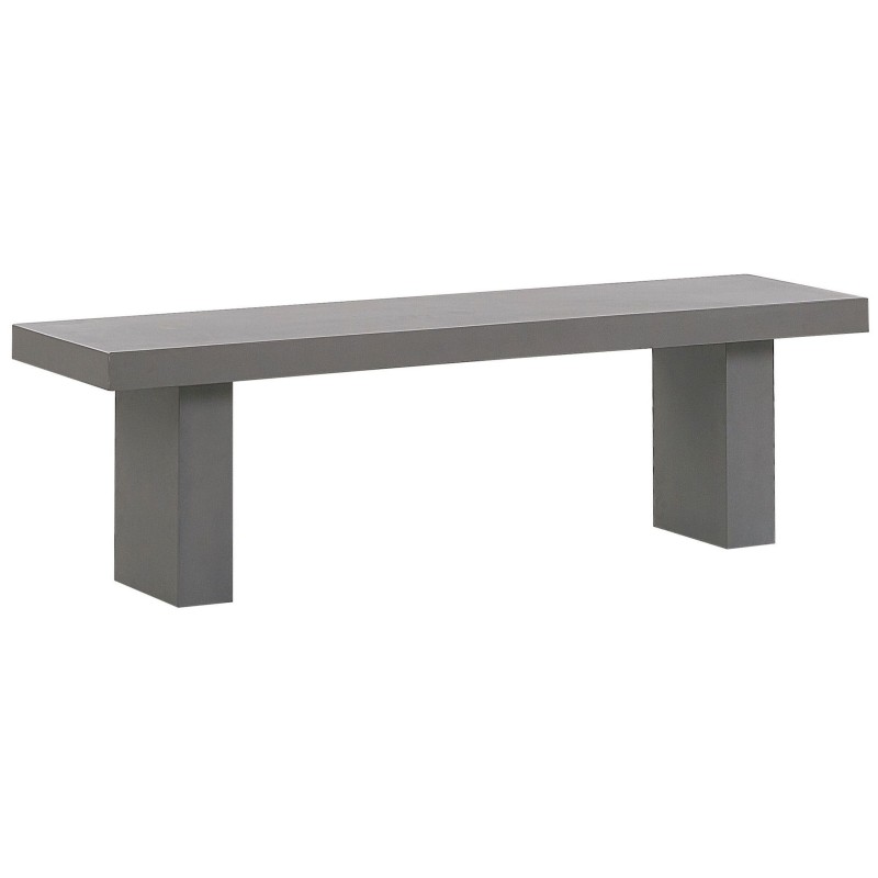 Ławka ogrodowa TARANTO 150 cm Beton Szary