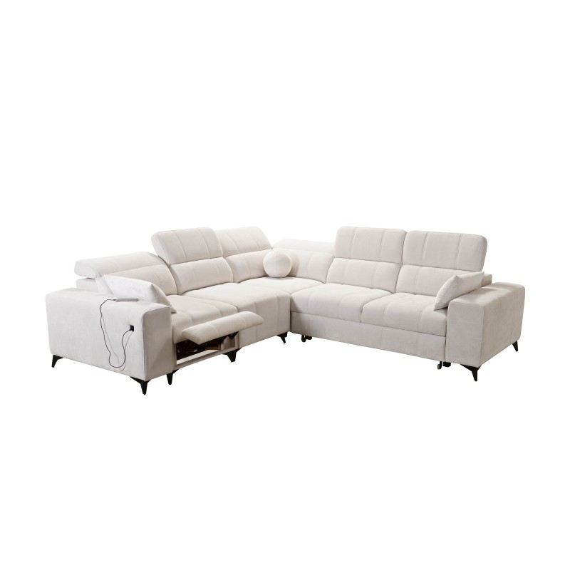 Ballagio III Mix corner sofa with sleeping and relaxation function | Highest Quality Weave, Spring 1110 Ballagio III Mix corner sofa with sleeping and relaxation function | Highest Quality Weave, Spring 1110