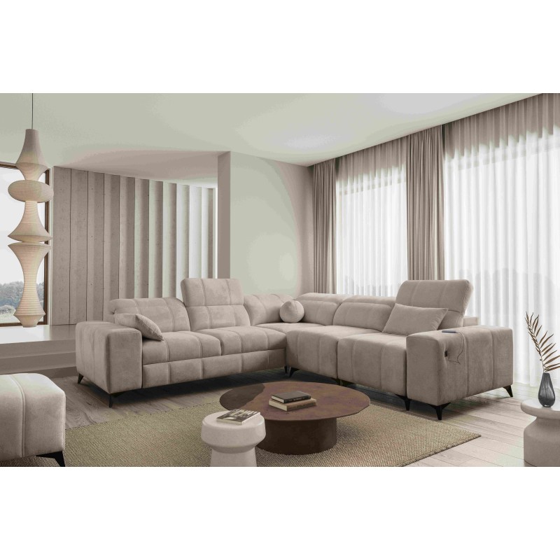Ecksofa Ballagio III mit Schlaffunktion - elegantes und funktionales Möbelstück