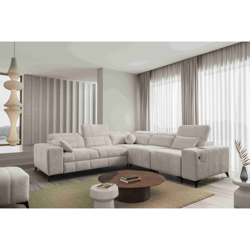 Ballagio III corner sofa with a sleeping function - an elegant and functional piece of furniture