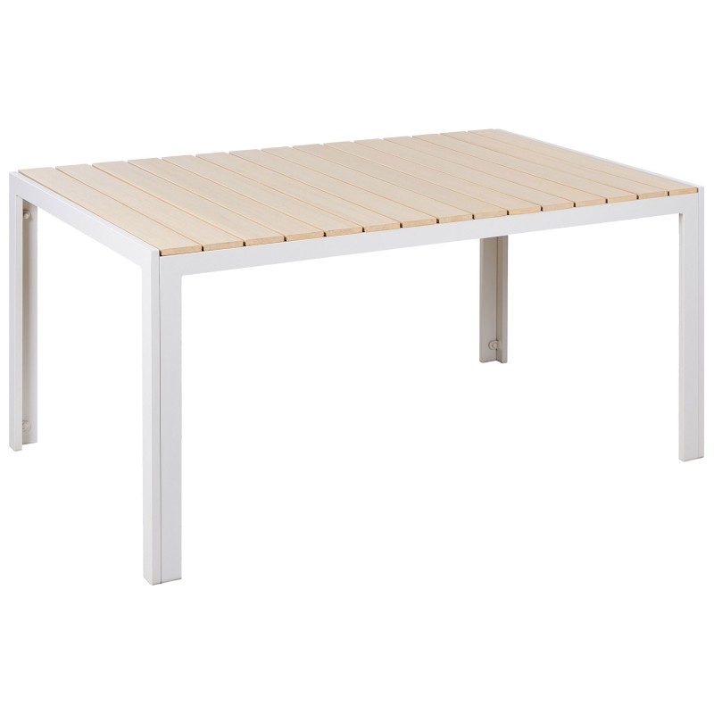 Stół ogrodowy COMO 150 cm 90 cm Beżowy