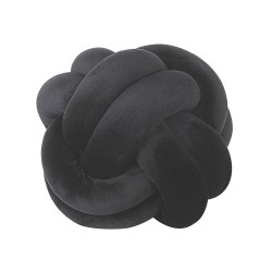 Poduszka dekoracyjna MALNI Welur 20 x 20 cm Czarny Jednolity Poduszka dekoracyjna MALNI Welur 20 x 20 cm Czarny Jednolity
