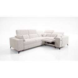 Ecksofa Ballagio II Mix mit Schlaffunktion und Relaxfunktion | Beste Qualität Flechtwerk, Spring 1108