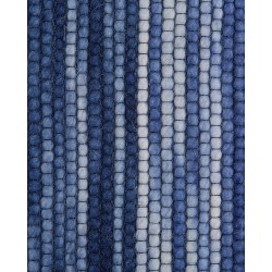 Dywan wełniany 140 x 200 cm niebieski KAPAKLI Dywan wełniany 140 x 200 cm niebieski KAPAKLI