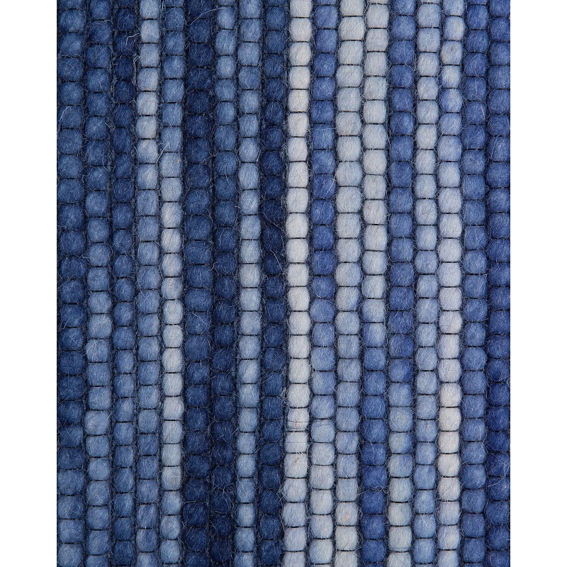 Dywan wełniany 140 x 200 cm niebieski KAPAKLI Dywan wełniany 140 x 200 cm niebieski KAPAKLI