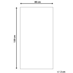 Dywan wełniany gabbeh 80 x 150 cm żółty AKALAN Dywan wełniany gabbeh 80 x 150 cm żółty AKALAN