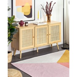 Dywan bawełniany 160 x 230 cm wielokolorowy NIZIP Dywan bawełniany 160 x 230 cm wielokolorowy NIZIP