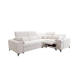 Ecksofa Ballagio II Mix mit Schlaffunktion und Relax | Beste Qualität Flechtwerk, Spring 1102