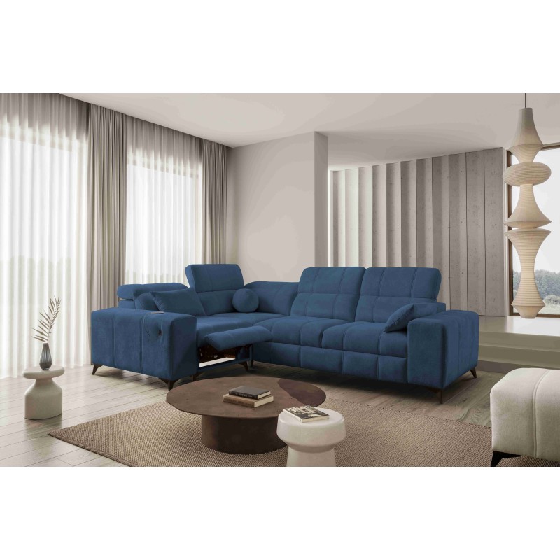 Ballagio II Mix Corner Sofa with Sleeping and Relax Function | Best Quality Weave, Spring 1118