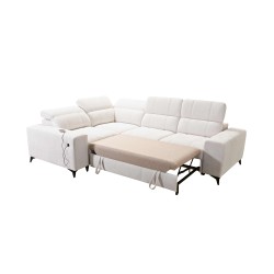 Ecksofa Ballagio II Mix mit Schlaffunktion und Relaxfunktion | Beste Qualität Geflecht, Spring 1110