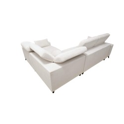 Ballagio II corner sofa with a sleeping function in Plecionka fabric, Spring 1118