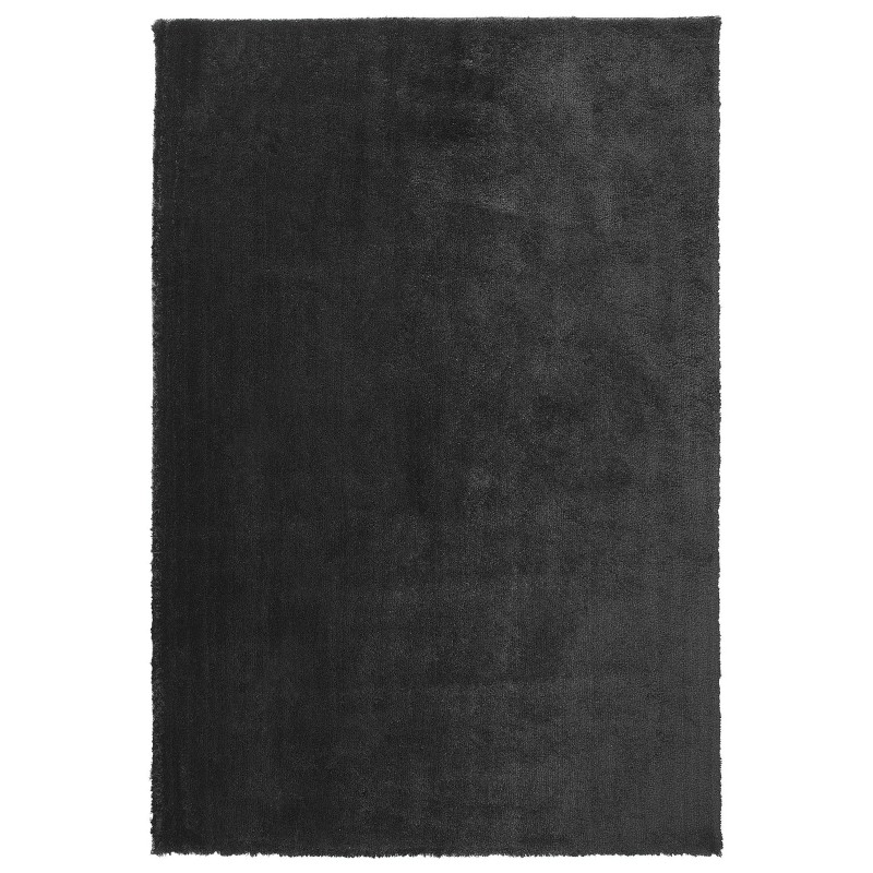 Dywan shaggy 140 x 200 cm czarny EVREN