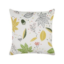 Poduszka dekoracyjna MULLEIN Welur 45 x 45 cm Kolorowy Wzór roślinny Poduszka dekoracyjna MULLEIN Welur 45 x 45 cm Kolorowy Wzór roślinny