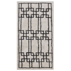 Dywan bawełniany 80 x 150 cm beżowy TURHAL Dywan bawełniany 80 x 150 cm beżowy TURHAL