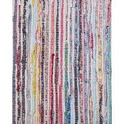 Dywan bawełniany 160 x 230 cm wielokolorowy MERSIN Dywan bawełniany 160 x 230 cm wielokolorowy MERSIN