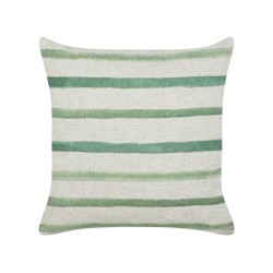 Poduszka dekoracyjna KAFRA 45 x 45 cm Zielony W paski Poduszka dekoracyjna KAFRA 45 x 45 cm Zielony W paski