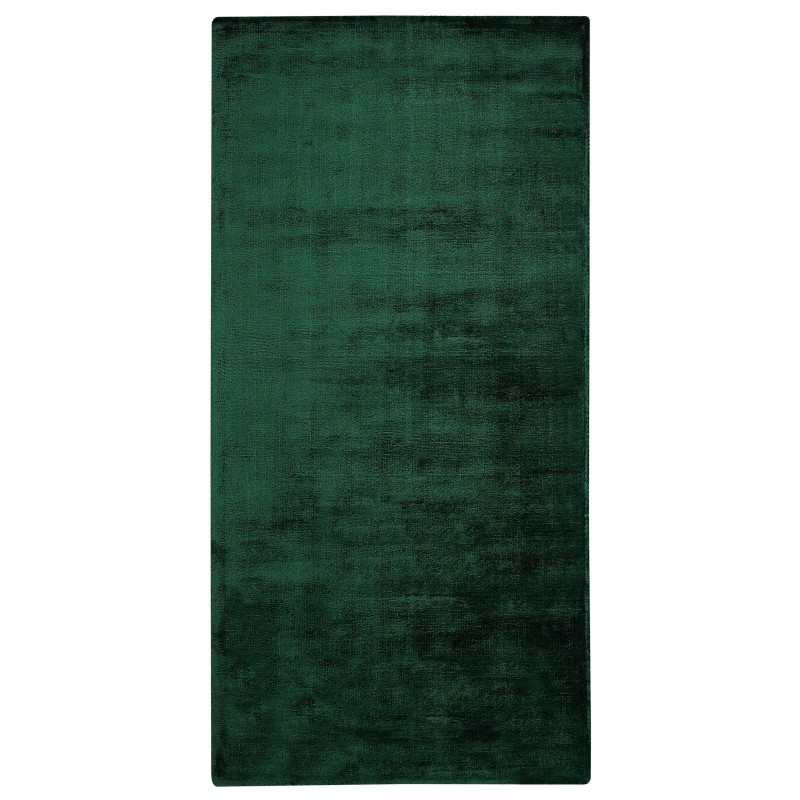 Dywan z wiskozy 80 x 150 cm zielony GESI II Dywan z wiskozy 80 x 150 cm zielony GESI II