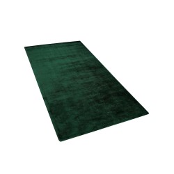 Dywan z wiskozy 80 x 150 cm zielony GESI II Dywan z wiskozy 80 x 150 cm zielony GESI II