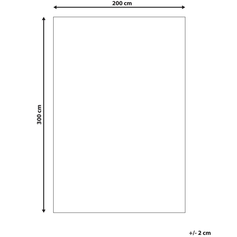 Dywan bawełniany 200 x 300 cm wielokolorowy KABTA Dywan bawełniany 200 x 300 cm wielokolorowy KABTA