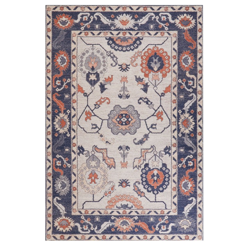 Dywan bawełniany 200 x 300 cm wielokolorowy KABTA Dywan bawełniany 200 x 300 cm wielokolorowy KABTA