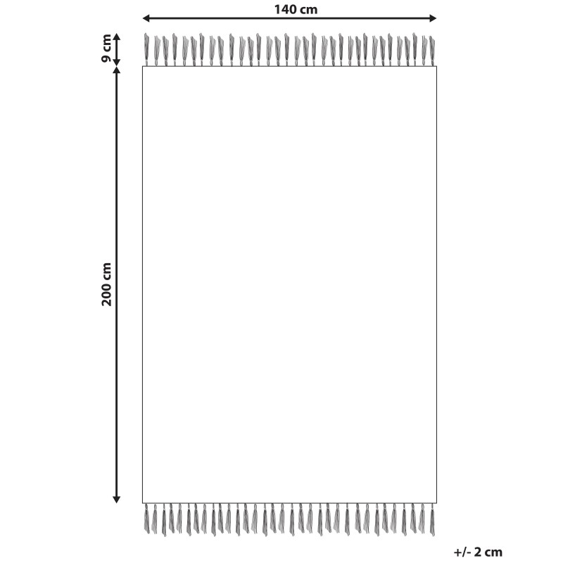 Dywan z wiskozy 140 x 200 cm fioletowy z białym AKARSU Dywan z wiskozy 140 x 200 cm fioletowy z białym AKARSU